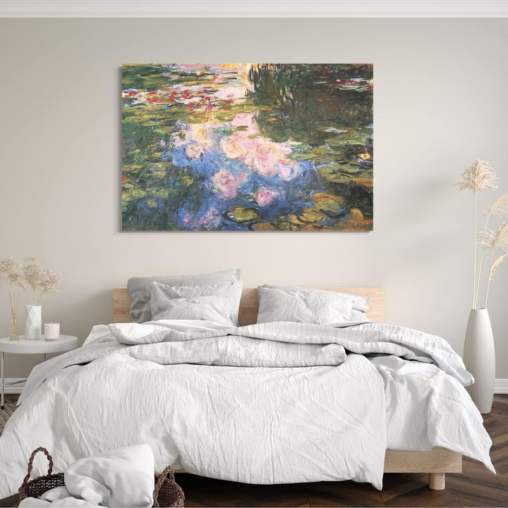 Printed Paintings Leinwand (80x60cm): Claude Monet - Seerosenteich 80x60 cm, 80x60 cm