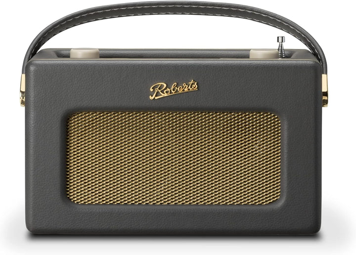 Roberts Revival iStream 3L Tragbares Radio, Dab+/FM/Bluetooth/WiFi, kohlegrau