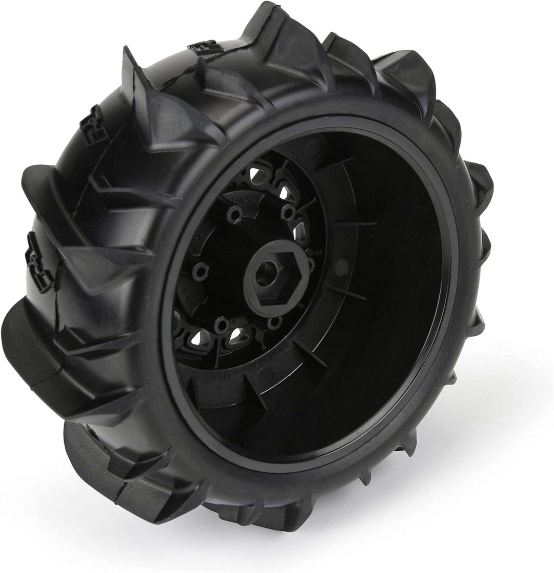 1/10 Dumont Front/Rear 2.2"/3.0" SC Mounted 12mm Black Raid (2)