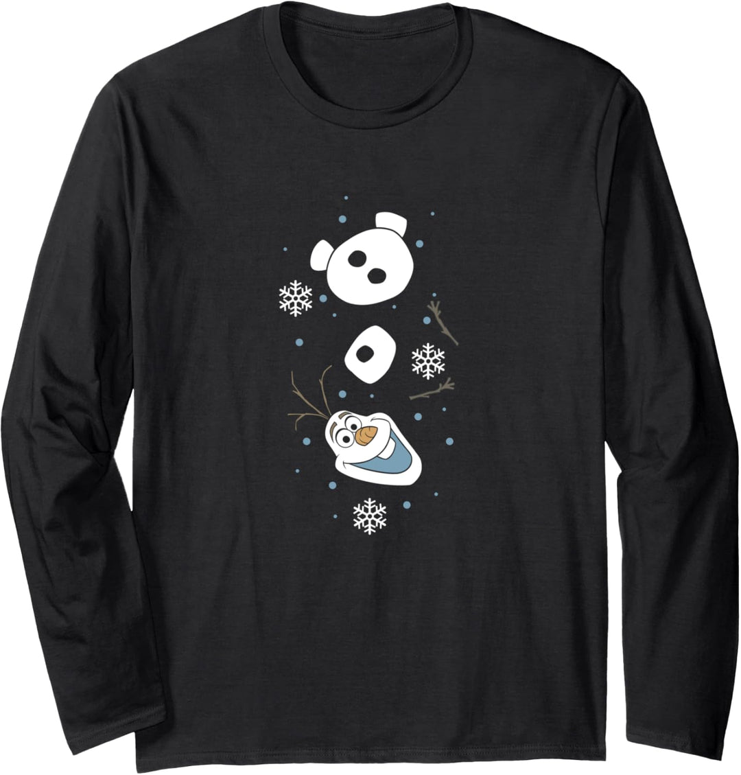 Disney Frozen Olaf Separated Portrait Langarmshirt