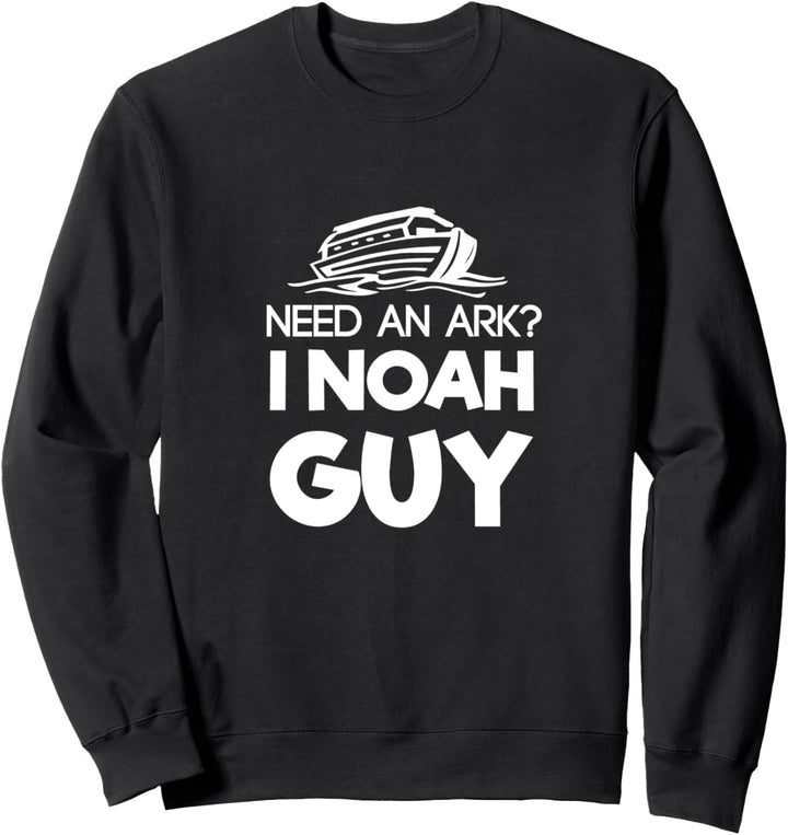 Lustiger Christ benötigen eine Arche-Bibel Sweatshirt