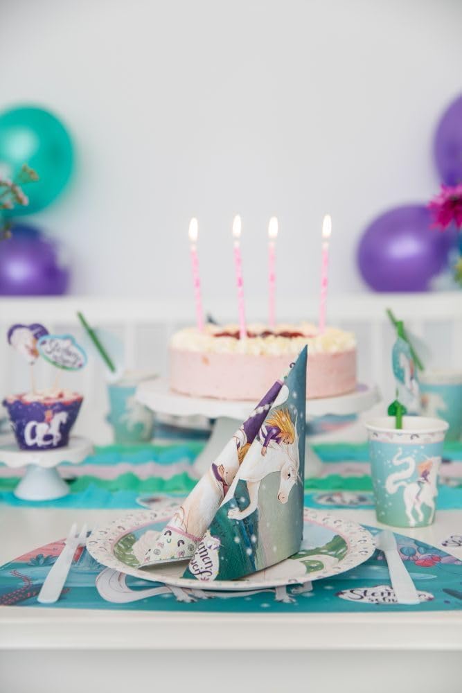 Sternenschweif Einhorn - Party-Set 68-teilig für 16 Kinder