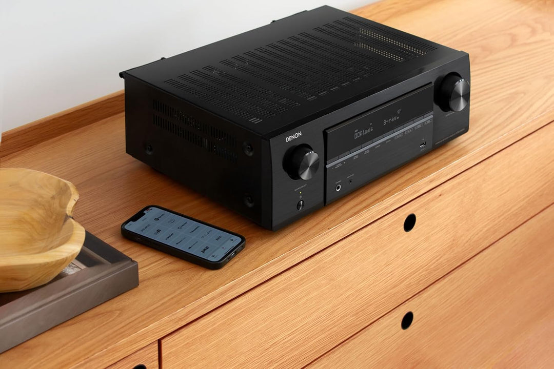 Denon: AVR-X1800H 7.2 8K Surround Receiver - Schwarz