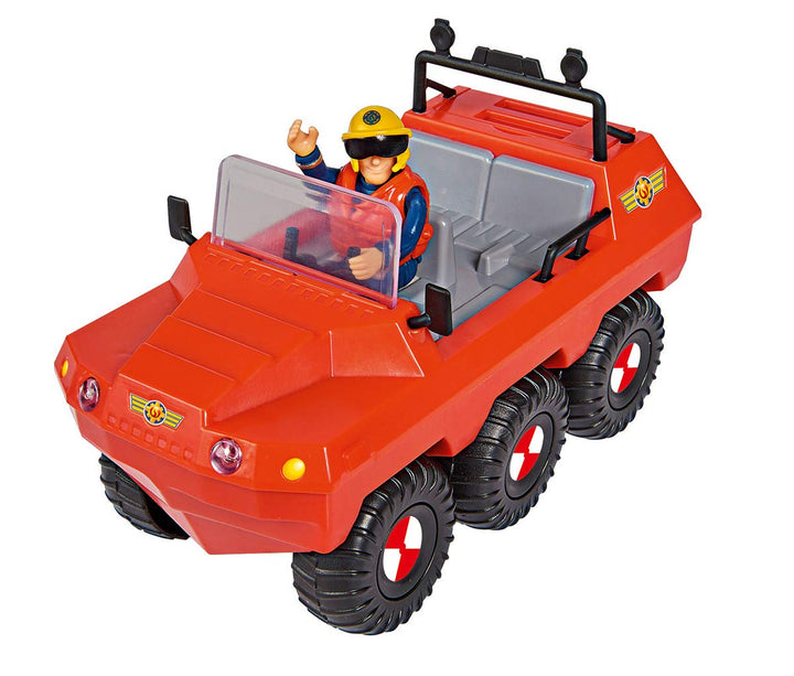 Simba 109251051 Feuerwehrmann Sam Hydrus Fahrzeug mit Einer Figur One Size