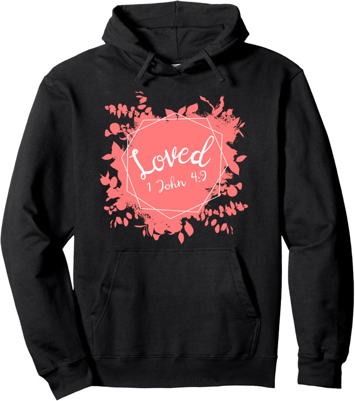 Christliches Bibelvers-Zitat für Männer und Frauen. Pullover Hoodie