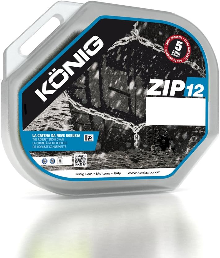 KÖNIG Zip 12 050 - Schneeketten, 2 Stück, Zip 12 050