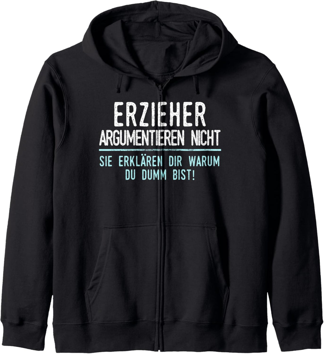 Erzieher Geschenk für Arbeitskollegen im Job und Beruf Kapuzenjacke