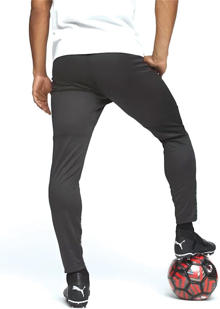 PUMA Unisex Sporthose S Black Flat Medium Gray, S Black Flat Medium Gray