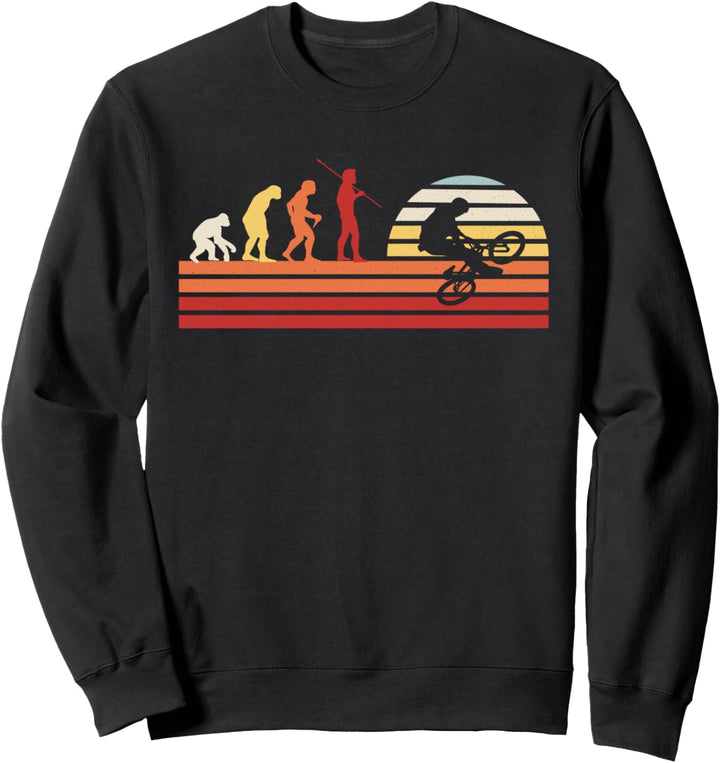 Retro BMX Fahrrad Bike Oldschool Biker - Vintage BMX Sweatshirt
