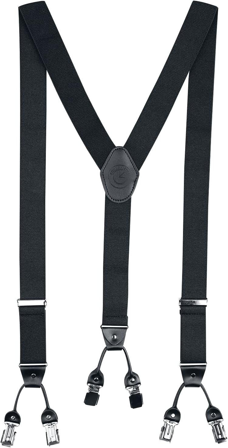 Banned Alternative Rockabilly Braces Unisex Hosenträger schwarz