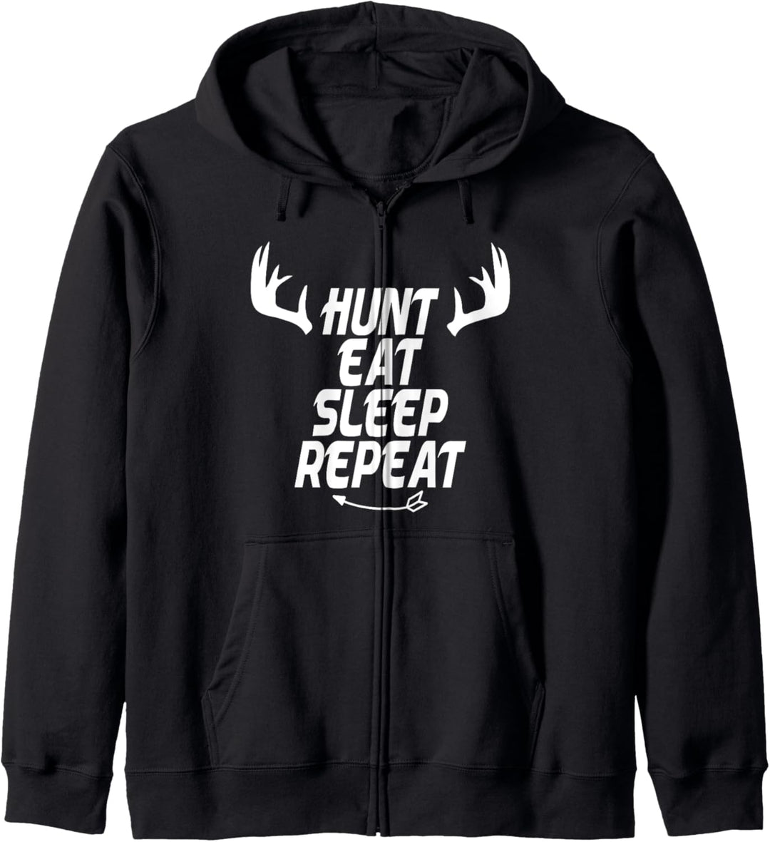 Hunt Eat Sleep Repeat - Funny Hunter Kapuzenjacke