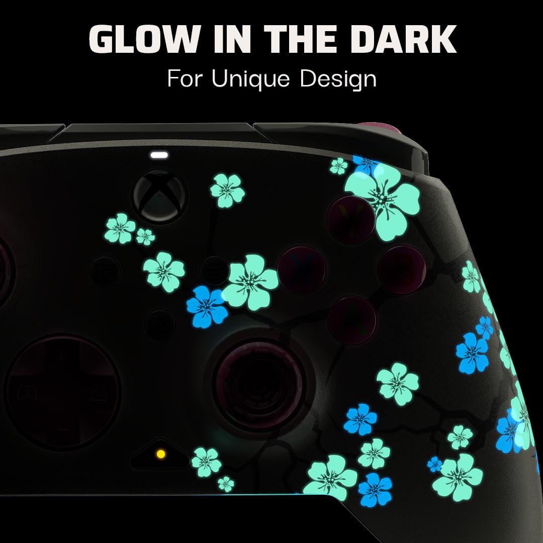 PDP Xbox REMATCH GLOW Wired controller BLOSSOM, Blossom