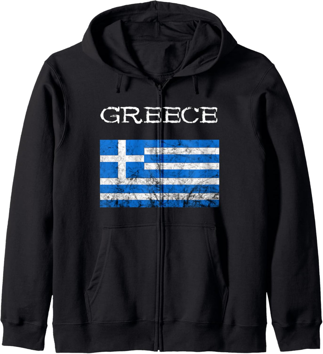 Griechenland Griechische Flagge Grieche Touristen Souvenir Kapuzenjacke