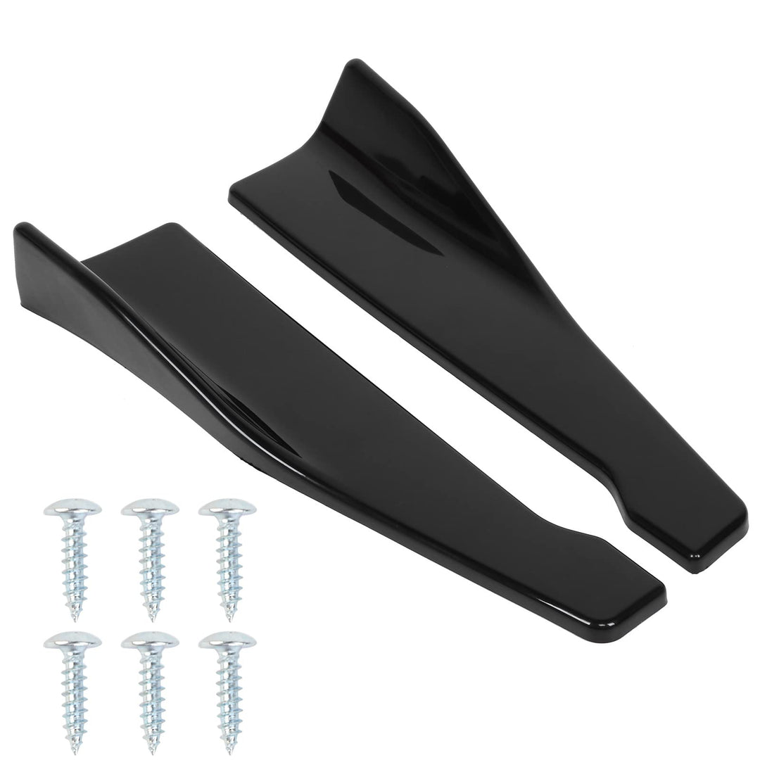 2pcs Auto Heckstossstange Lip Diffusor, Universal Auto Seitenkotflügel Rock Winglet Diffusor für Aut