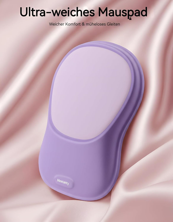 MEATANTY Ergonomisches Mauspad mit Gelkissen Mousepad Handauflage [Schmerzlinderung] [Gesunde Haltun
