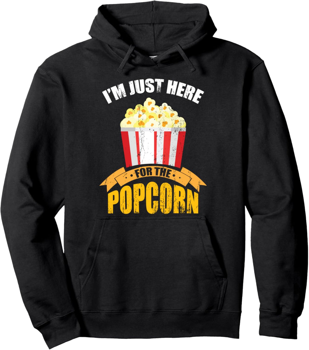 Kino Snack Filmabend Geschenk Lustiges Popcorn Pullover Hoodie