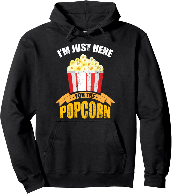Kino Snack Filmabend Geschenk Lustiges Popcorn Pullover Hoodie
