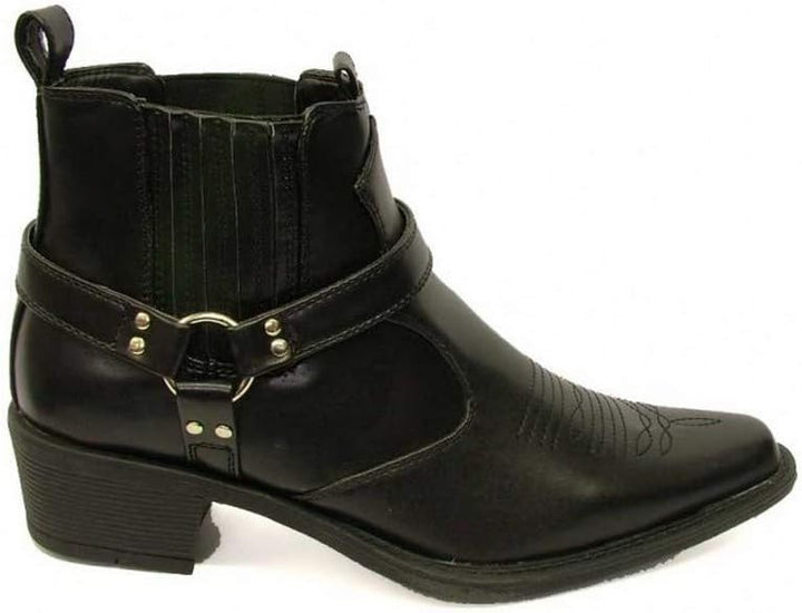 Us Messing Cuban Heel Steigbügel Western Kuh Stiefel 42.5 EU Braun, 42.5 EU Braun