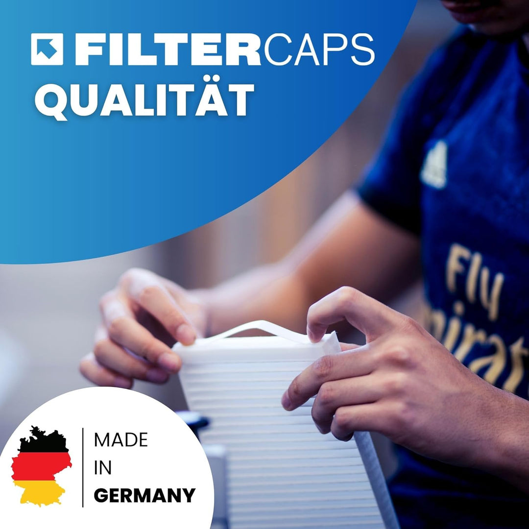 FILTERCAPS Filter für Pluggit Avent P300, Ersatzfilterset 2X G4, Ersetzt APFG4F7-300, Luftfilter für