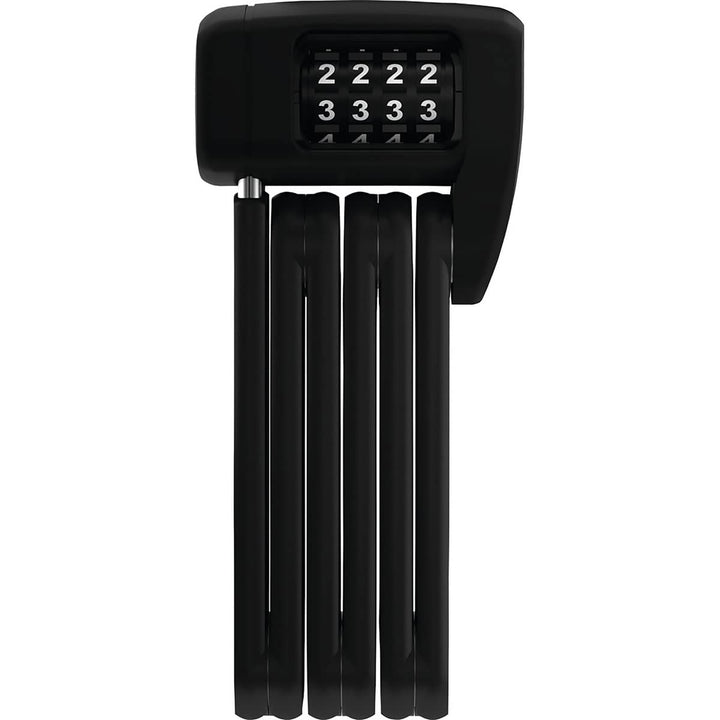 ABUS Faltschloss Bordo Lite 6055C - mit SR-Halterung - Extra-leichtes Zahlenschloss, ideal für Rennr