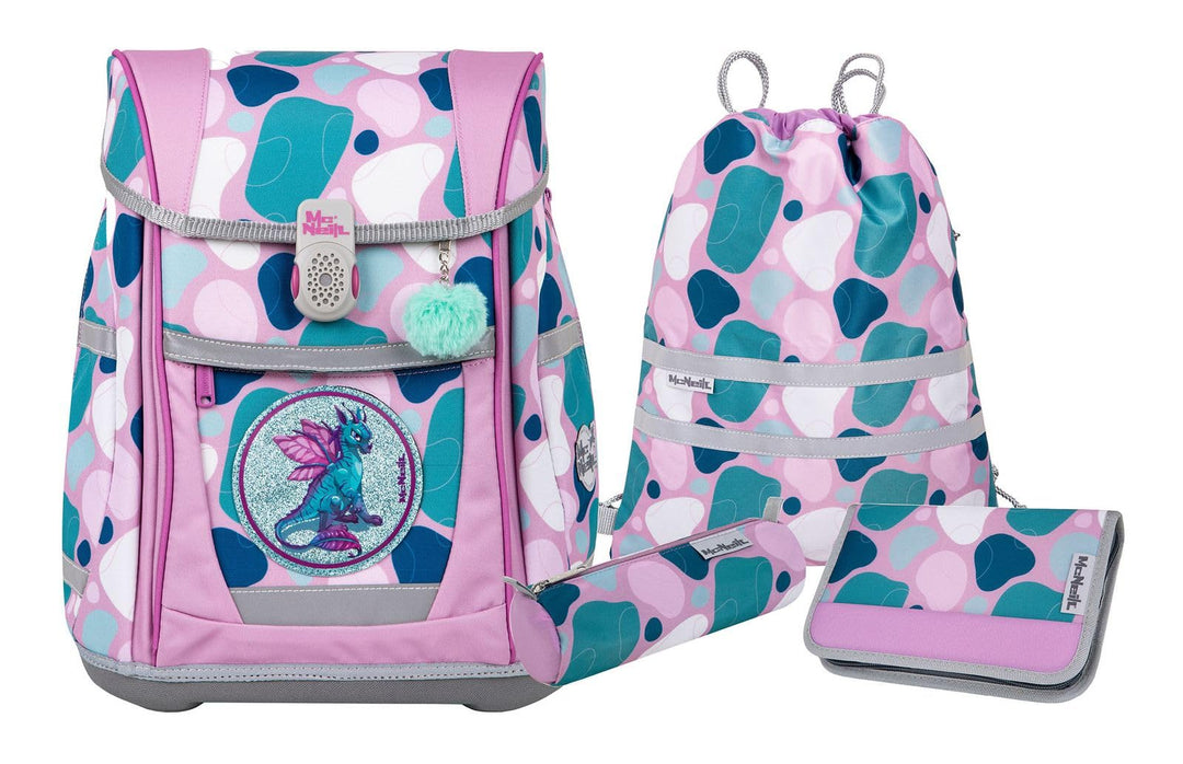 McNeill Schulranzen-Set TENERO, 5tlg. - Kollektion 2024, Barba