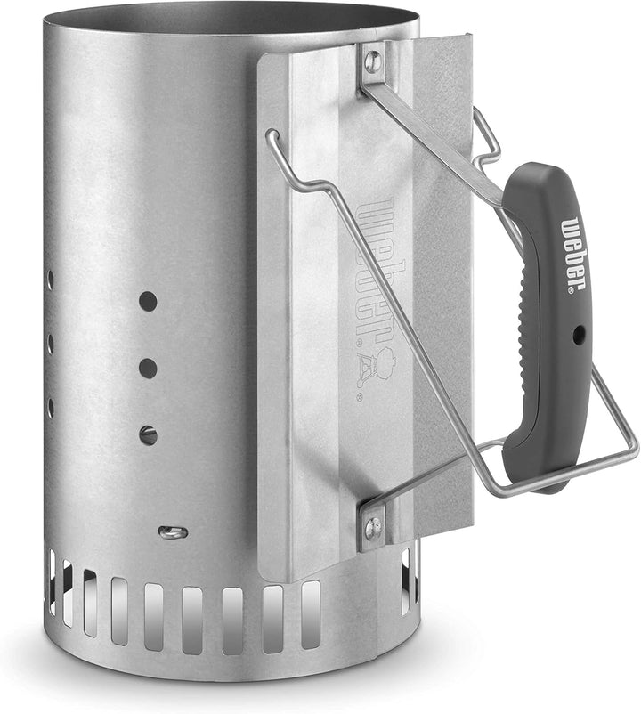 Weber 7416 Anz ndkamin Rapidfire, Grillen mit Kohle, Anz nden, 19 x 19 x 30.5 cm &amp; 6677 Medium Origi