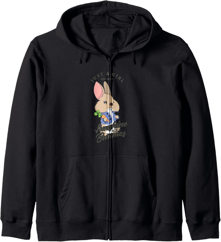 Sunshine and Bunnies Niedliches Kaninchen Kapuzenjacke