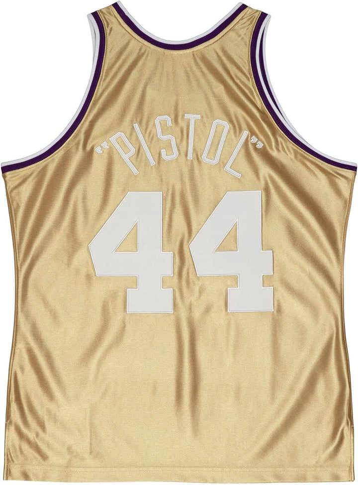 Mitchell & Ness NBA 75th Anniversary Swingman Jersey - Gold S Utah Jazz, S Utah Jazz