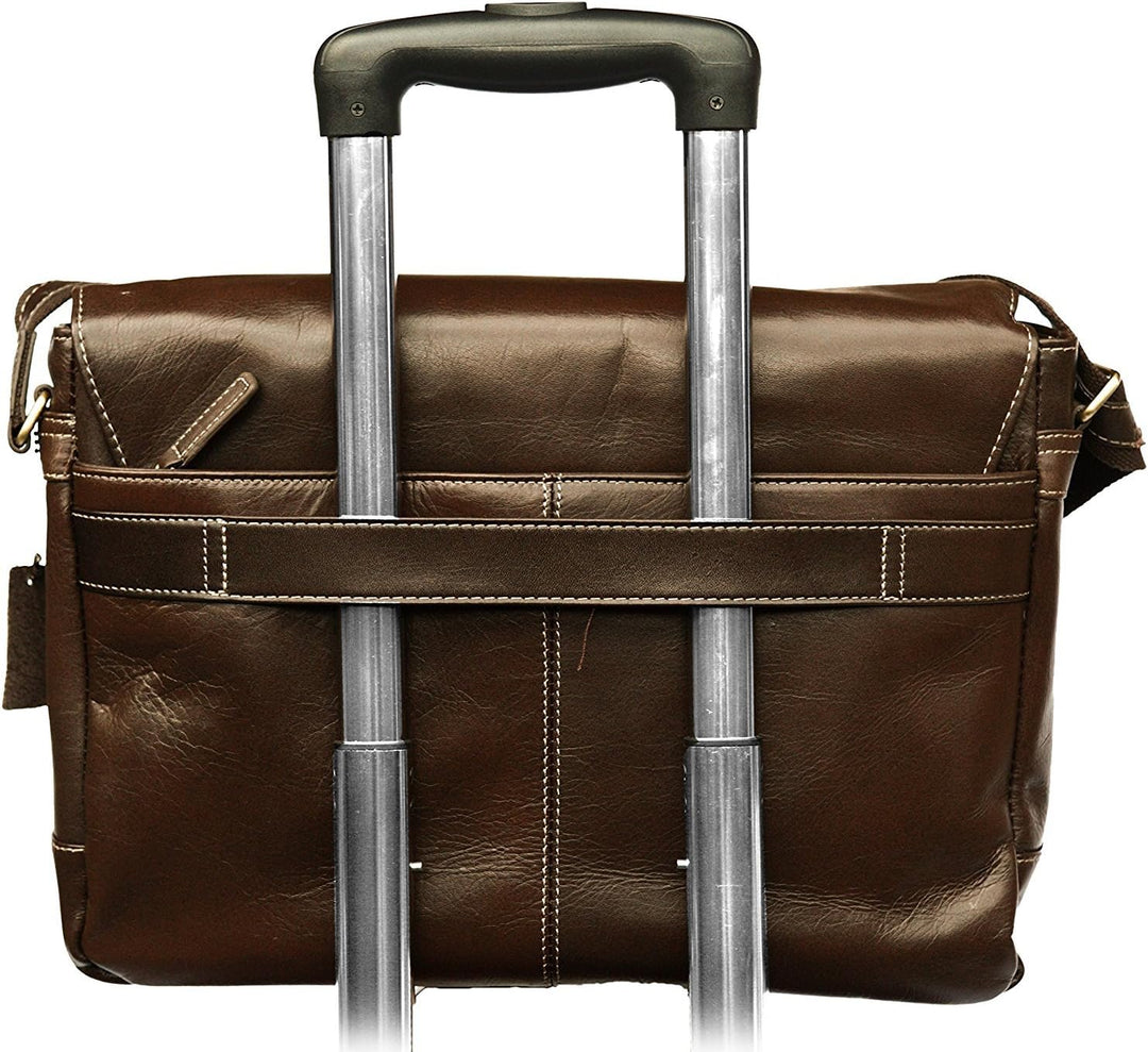 Enzo Design Umhängetasche Braun, Braun