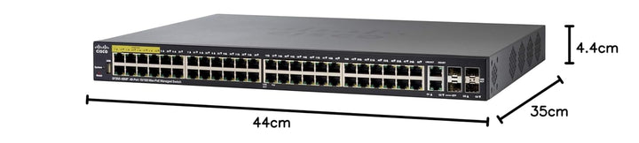 Cisco SF350-48MP SF350-48MP-K9-UK, 48 Port, 10/100 PoE Managed Switch