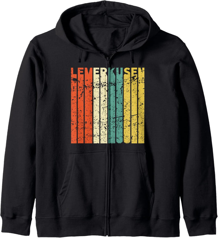 Retro Leverkusen Einwohner Stadt Leverkusener Kapuzenjacke