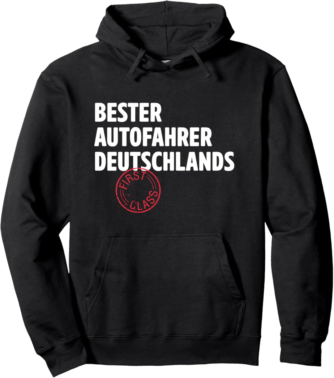 Bester Autofahrer Deutschlands Witzige Auto Geschenke Pullover Hoodie