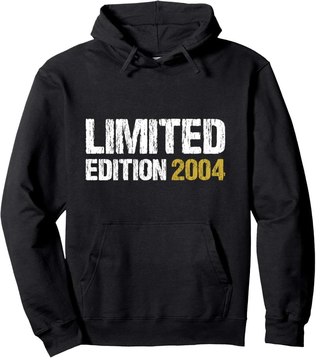 18. Geburtstag Limited Edition 2004 Männer Frauen Deko Fun Pullover Hoodie