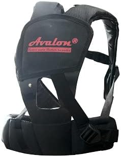 avalon-tools gb508-h Arnes Motorsense professionell gepolstert, Schwarz/Rot