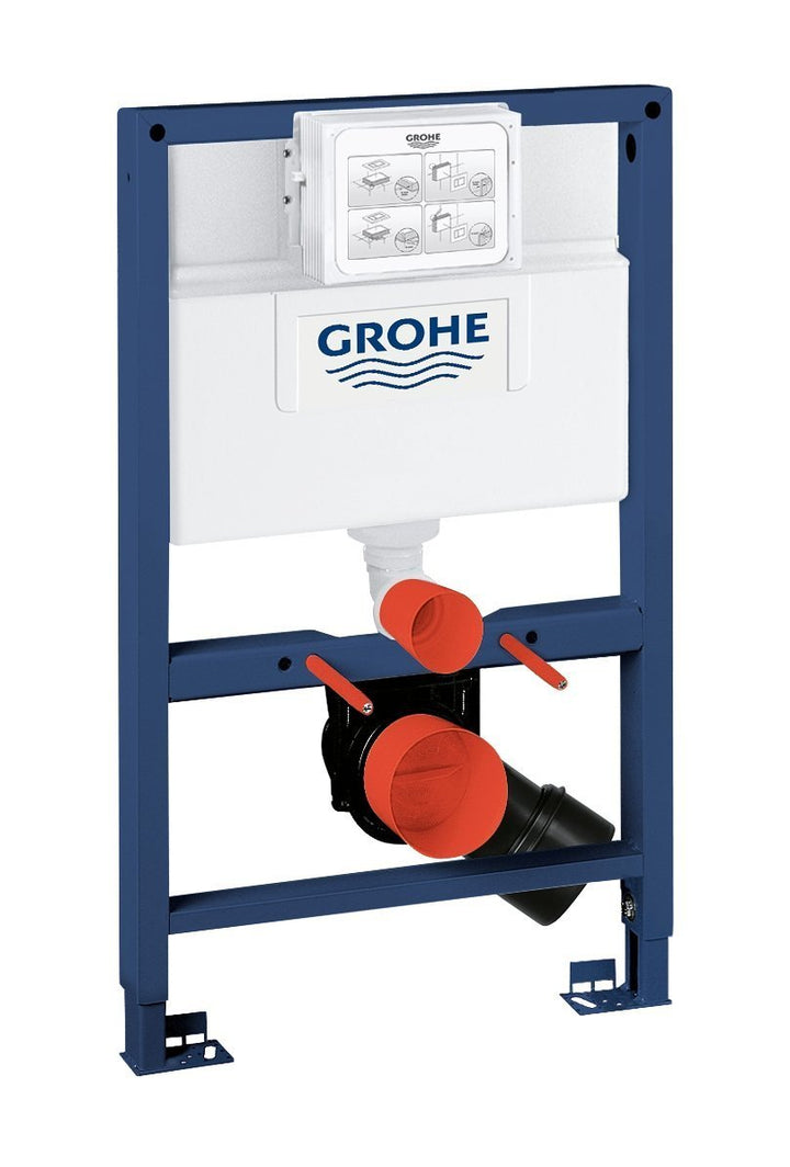 GROHE Rapid SL - Element für WC (0,82 m Bauhöhe, Keramikbefestigung, komplett vormontiert), 38526000