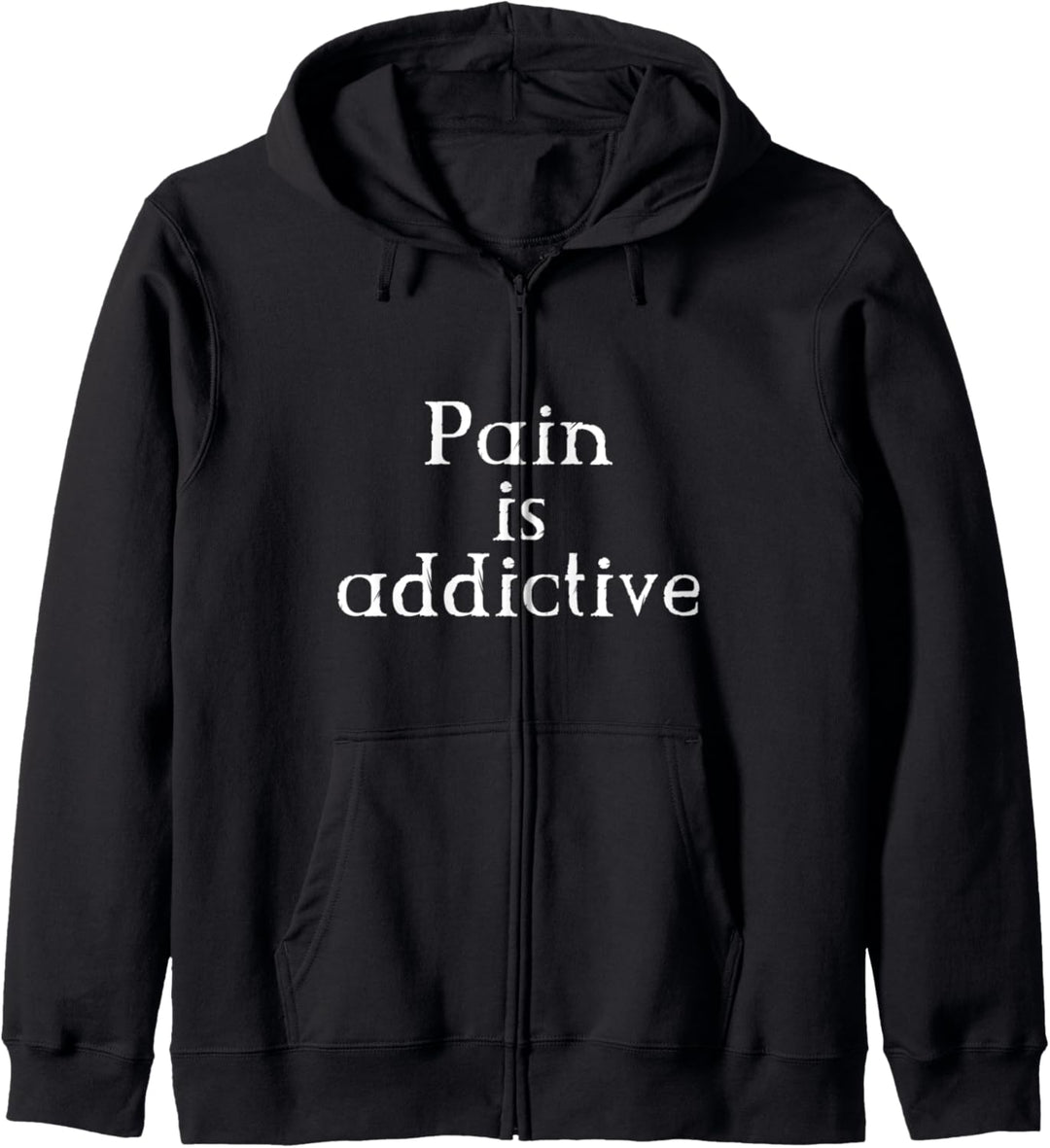 Pain is Addictive Aesthetic Emo Goth Punk Gift Kapuzenjacke