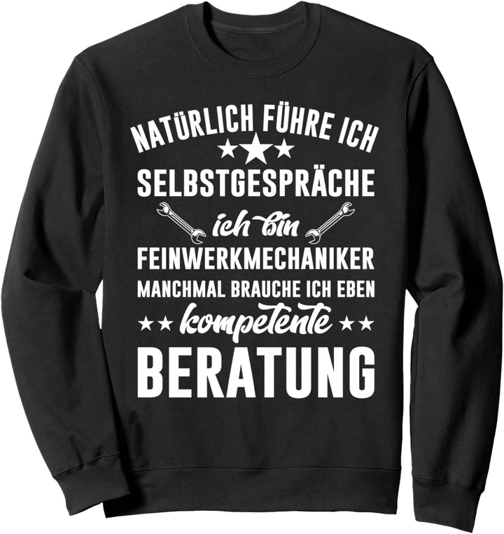 Feinwerkmechaniker Metallbauer Industriemechaniker Sweatshirt