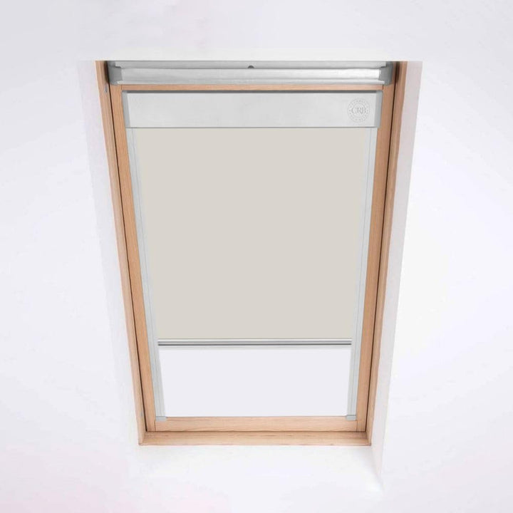 Classic Roof Blinds für Dakstra und Rooflite Dachfenster, Verdunkelungsrollo, Fenstercode S6A, Creme