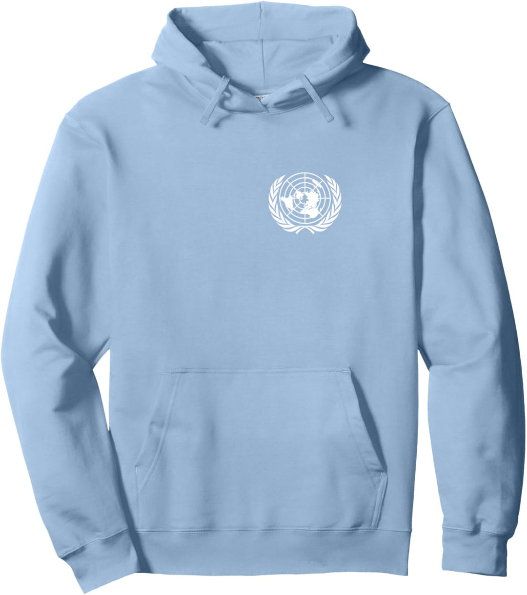 Flagge der Vereinten Nationen Pullover Hoodie