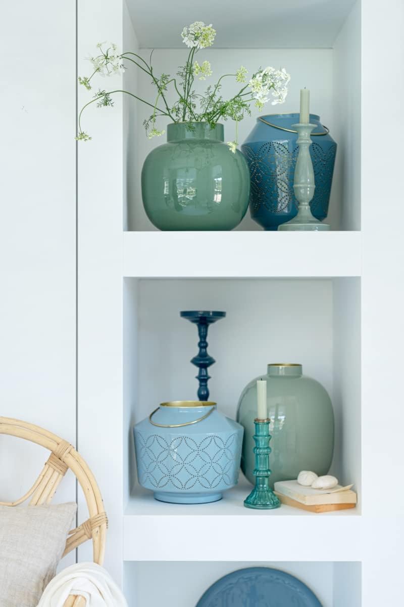 Pip Studio Vase Home Accessories | Light Blue - 23 cm, Blue
