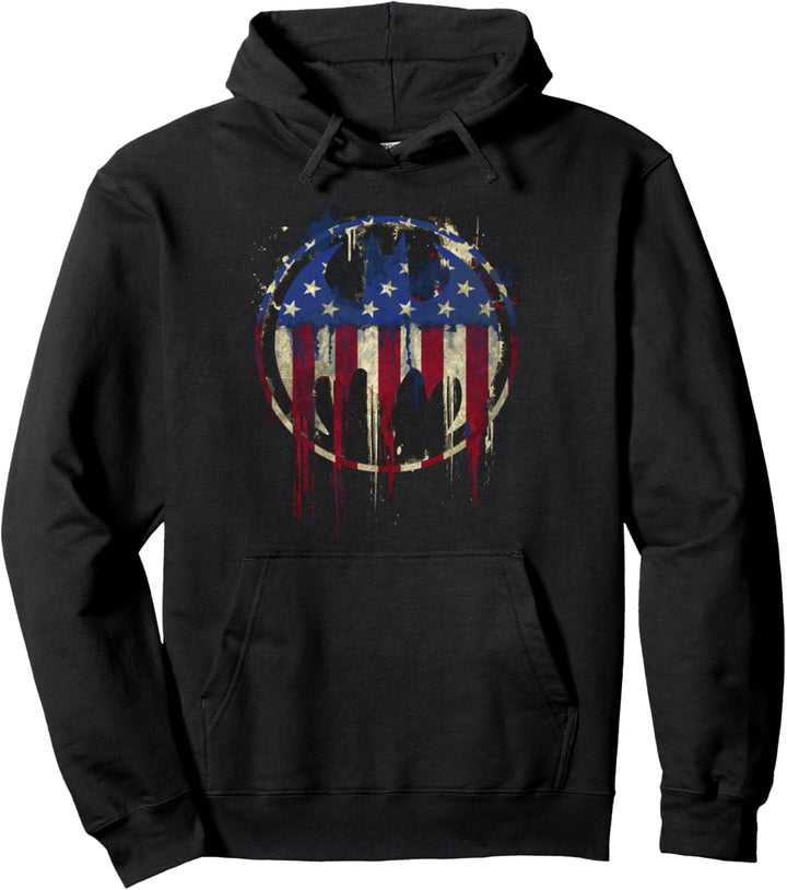 Batman Bleeding Signal Pullover Hoodie
