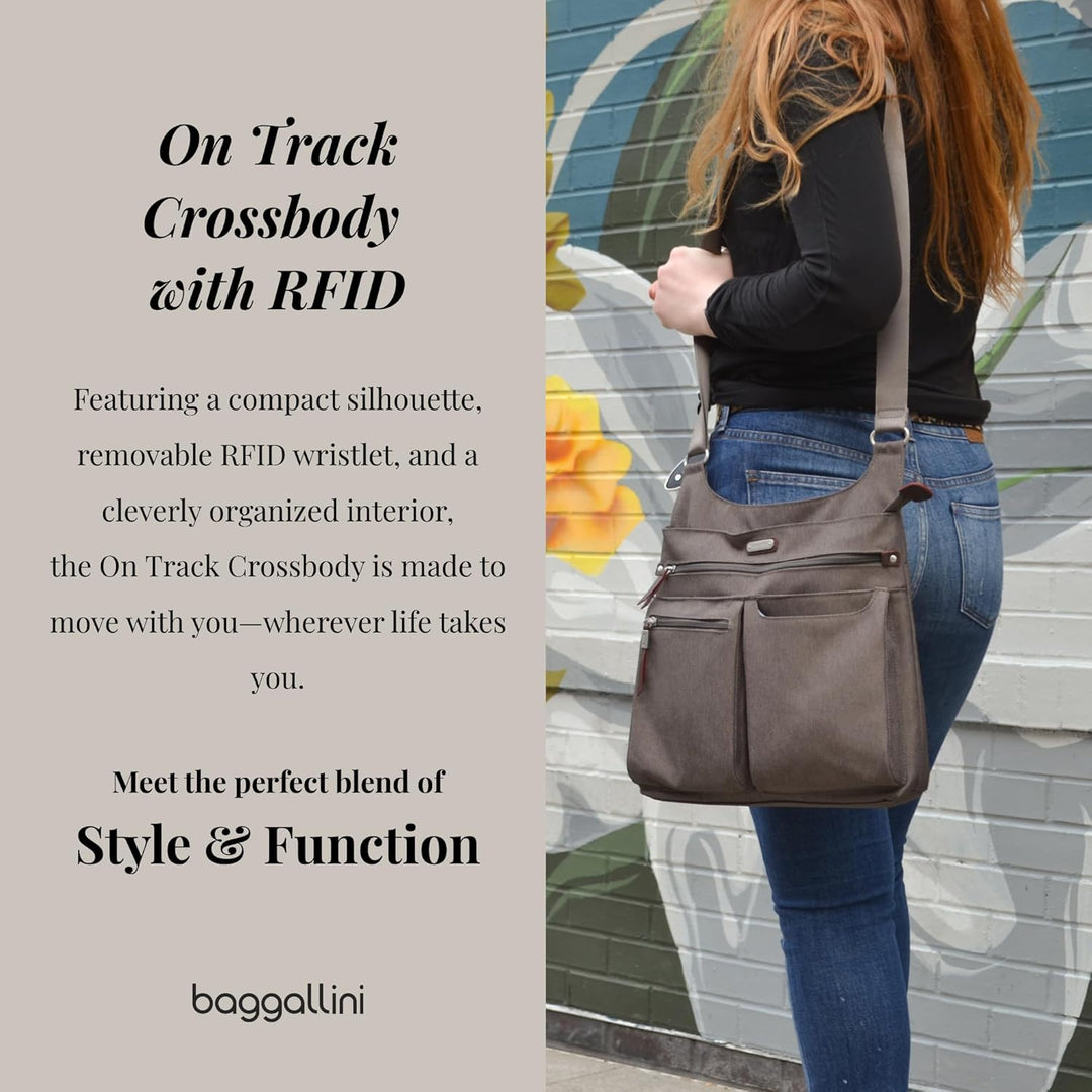 Baggallini Damen Otz406b0867 Handtaschen Einheitsgrösse Schwarz, Einheitsgr&amp;