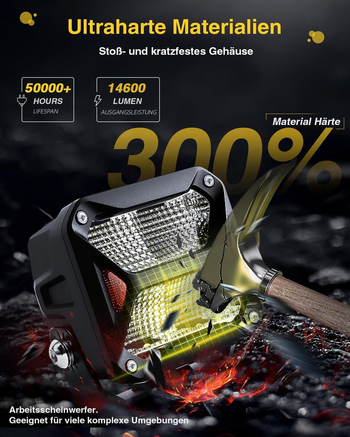 CO LIGHT 3 Zoll LED Zusatzscheinwerfer 48W Arbeitsscheinwerfer 12v 24V IP68 LED Scheinwerfer Für Mot