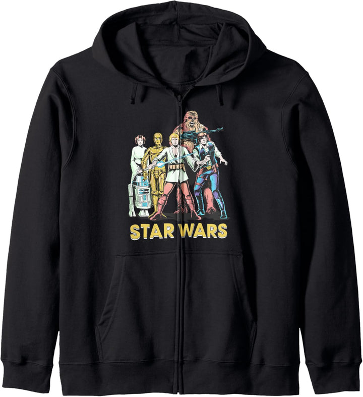 Star Wars Retro Hope Group Kapuzenjacke