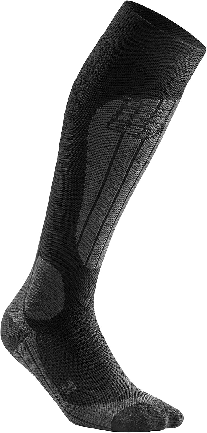 CEP Damen Ski Thermo Socken, Black/Anthracite