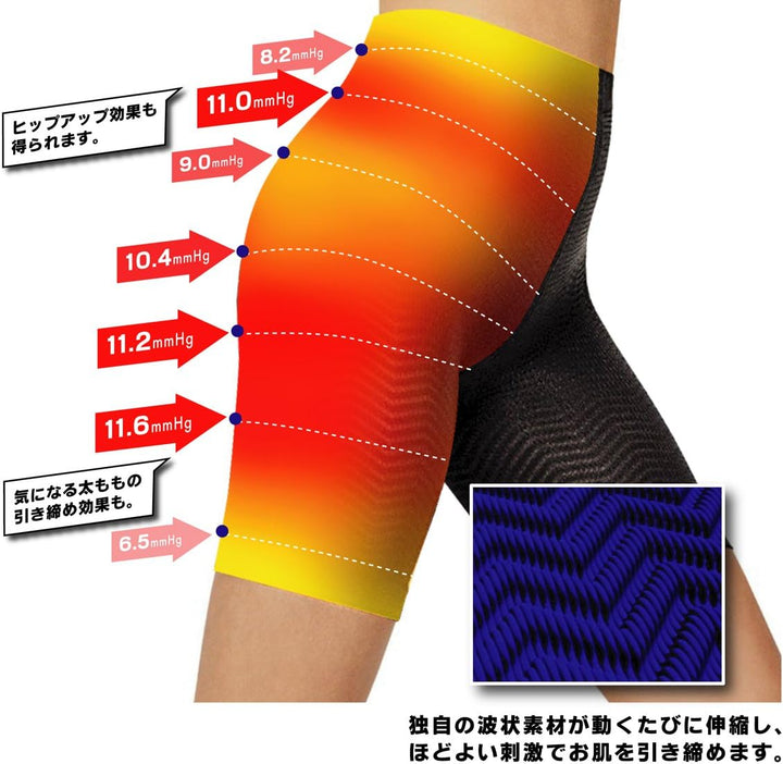 SOLIDEA Silver Wave Hose Schwarz L