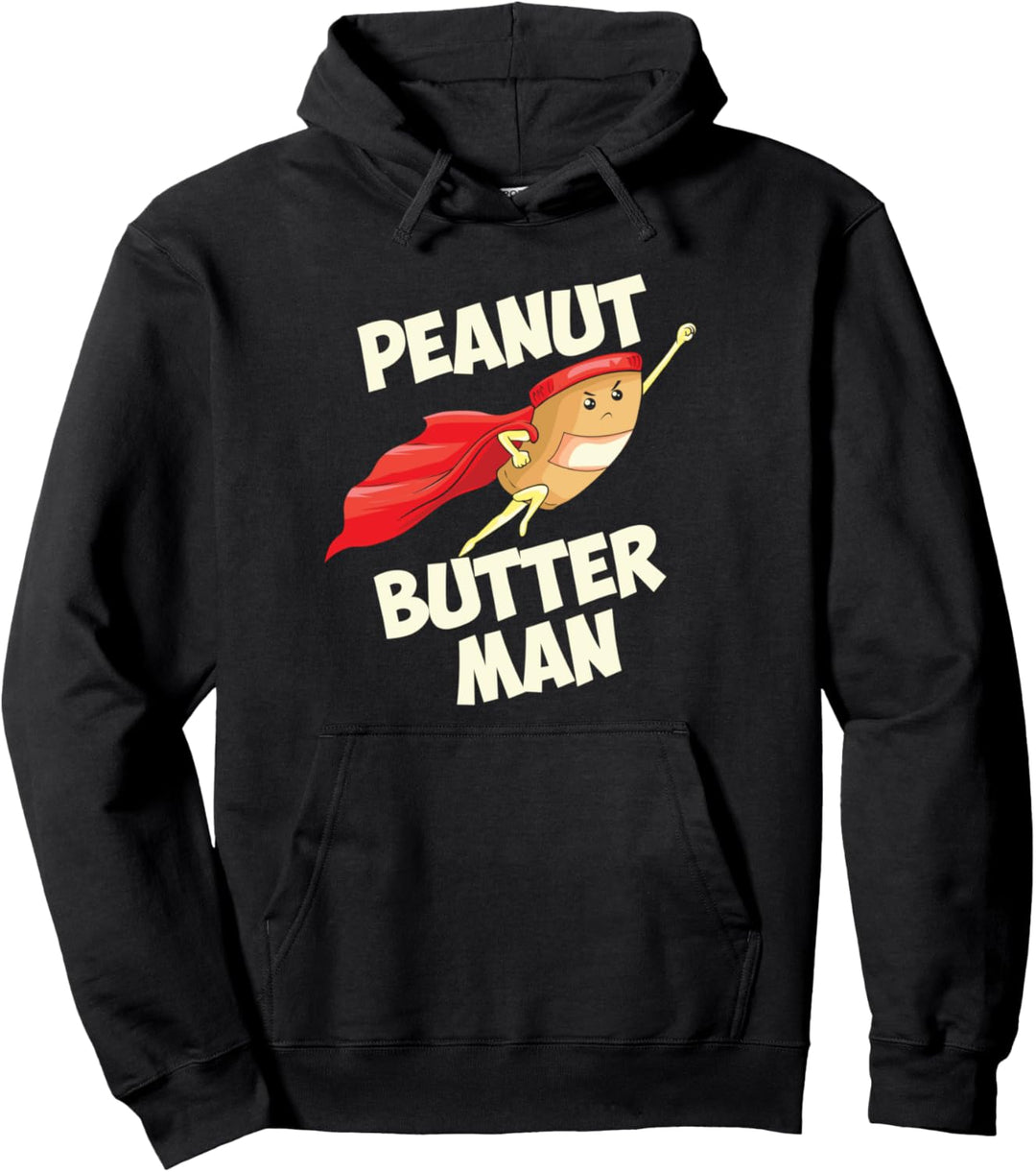 Peanut Butter Man Lustiges Halloween-Kostüm Pullover Hoodie