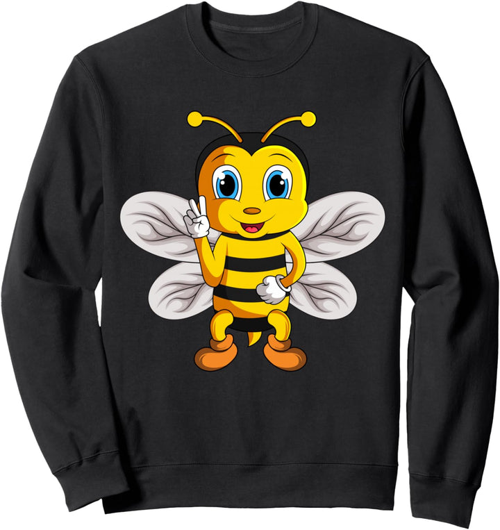 Bienen Kinder Jungen Mädchen Biene Sweatshirt