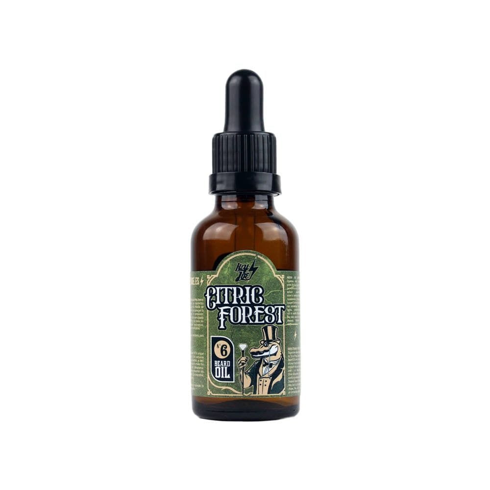 HEY JOE! Beard Oil N° 6 Citric Forest | Natürliches und Erfrischendes Bartöl Herren mit Zitronen- un