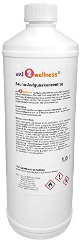 well2wellness® Saunaaufguss Konzentrat Alaska Pinie 1,0 l